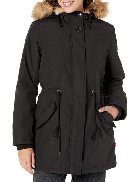 Levi's Women's Faux Fur Lined Hooded Parka Jacket