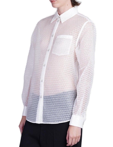 Helmut Lang Curved Bubblewrap Shirt