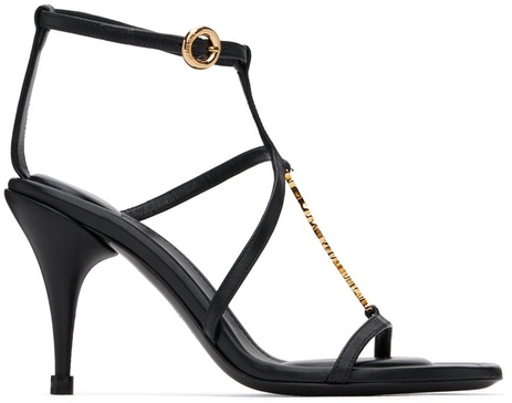 Black Le Chouchou 'Les sandales Pralu' Heeled Sandals