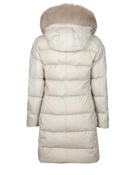 Mandie Nylon Down Jacket Sesame Color