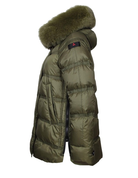 Takan Mqs 03 Fur Down Jacket Green Color