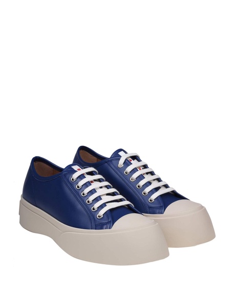 Pablo Sneakers In Blue Nappa