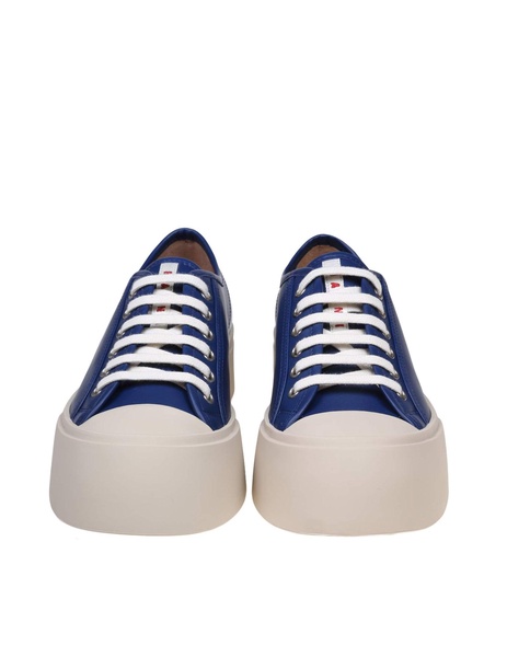 Pablo Sneakers In Blue Nappa