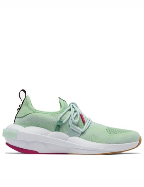 women's explorer defy low sneaker in sea sprite, white