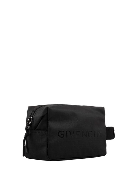 G-zip Beauty Case In Black 4g Nylon