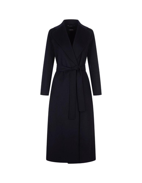 'S Max Mara Poldo Straight Hem Belted Coat