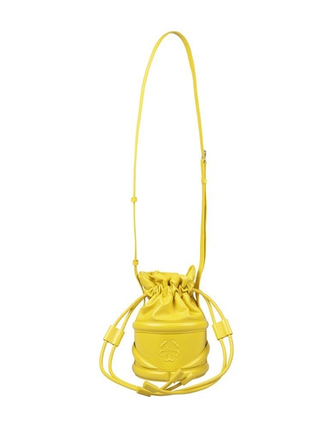 Alexander McQueen Soft Curve Drawstring Bucket Bag