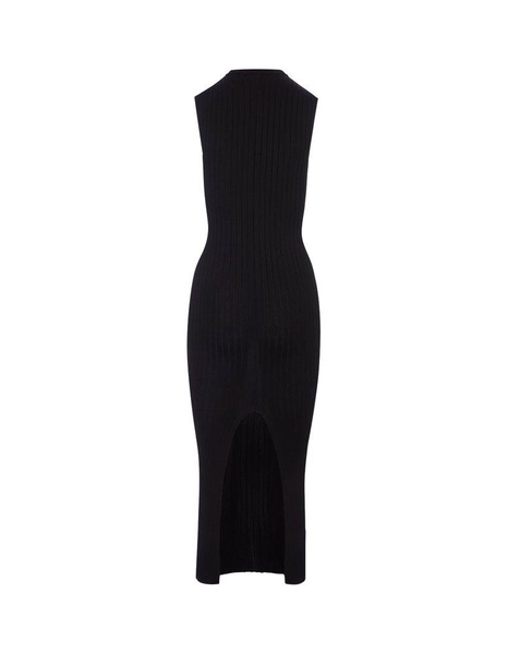 Marni Logo Intarsia Knit Sleeveless Dress