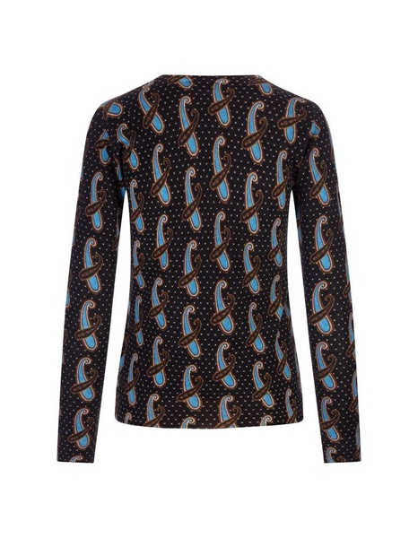 Etro All-Over Patterned Crewneck Knitted Jumper