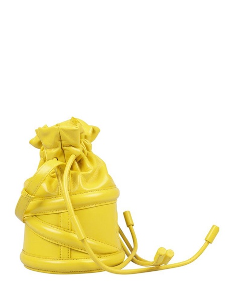 Alexander McQueen Soft Curve Drawstring Bucket Bag