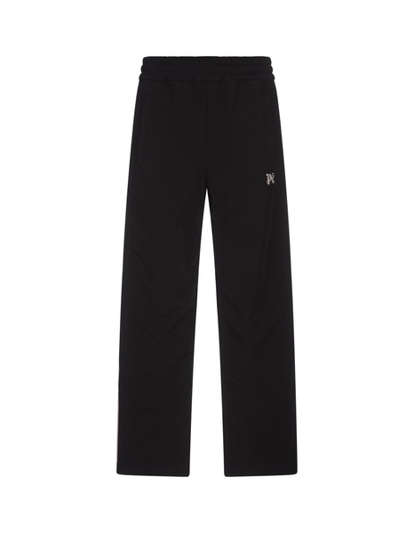 Black Straight Leg Joggers With Pa Monogram