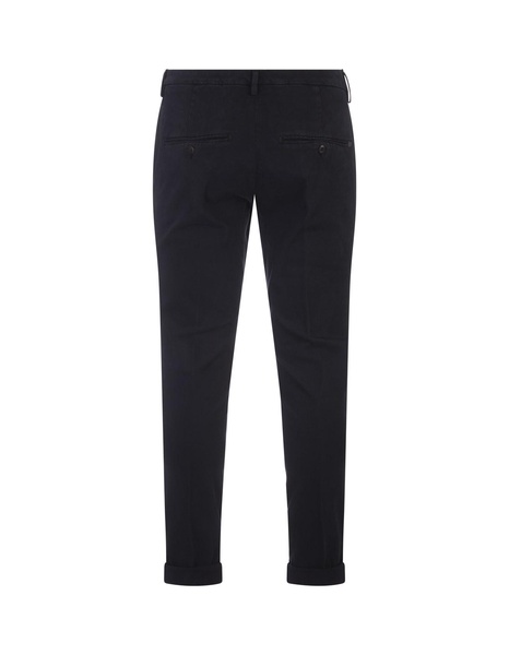 Dark Blue Gaubert Slim Chino Trousers