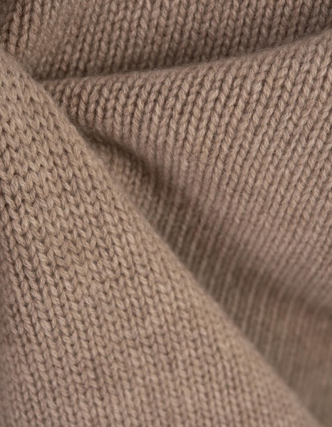 Oversized Cardigan In Sand Cashmere