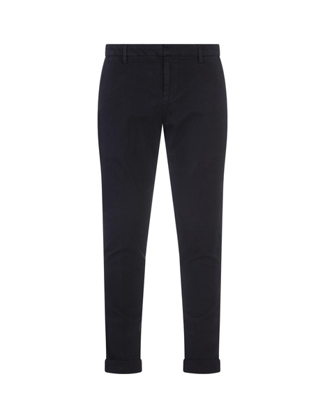 Dark Blue Gaubert Slim Chino Trousers