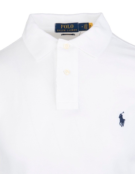 Pony Embroidered Long-sleeved Polo Shirt