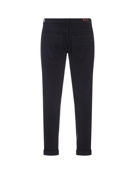 George Skinny Jeans In Dark Blue Stretch Bull