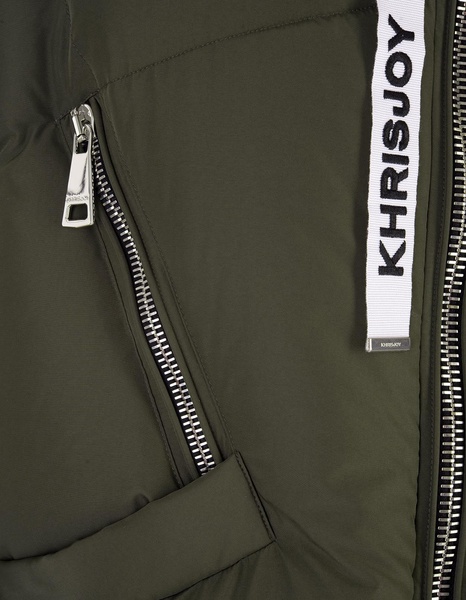 Moss Green Khris Iconic Padded Gilet