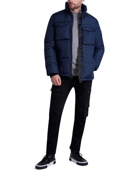 KARL LAGERFELD Men's Short Down Jacket