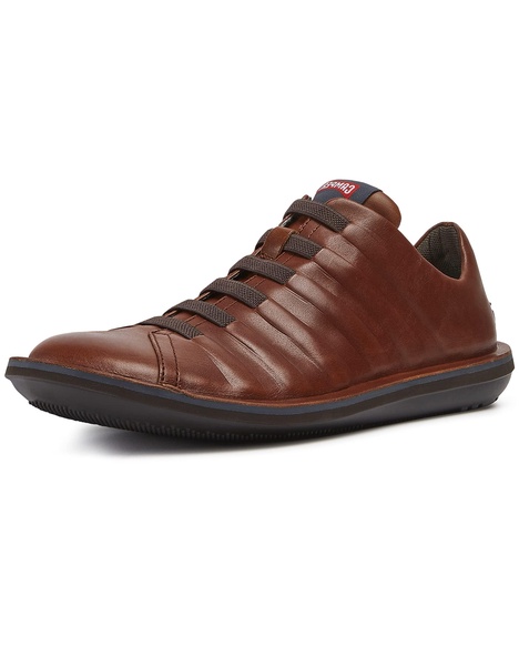 Brown Leather Men's Shoes.