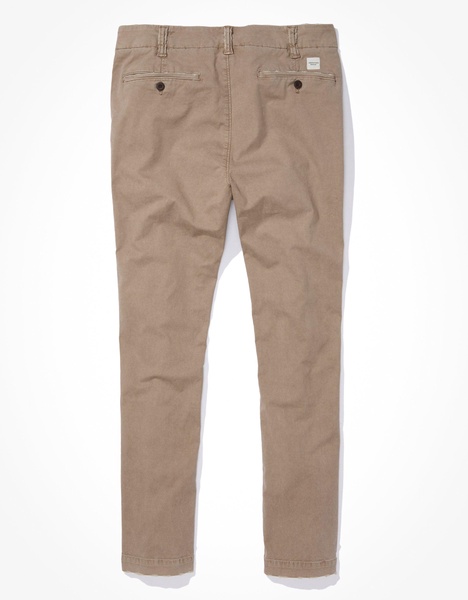 ae flex skinny lived-in khaki pant