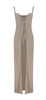 Nanushka Perforated Sleeveless Tied Maxi Dress