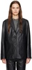 Black Proenza Schouler White Label Tesema Leather Blazer