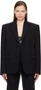 Black Corseted Blazer