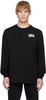 Black Small Arch Logo L/S T-shirt