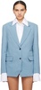 Blue Two-Button Blazer