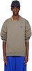 Taupe Significant Patch Sweatshirt