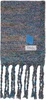 Blue Ludi Muffler Scarf