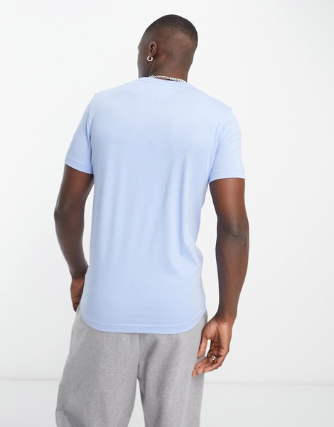 Tommy Hilfiger classic logo t-shirt in light blue