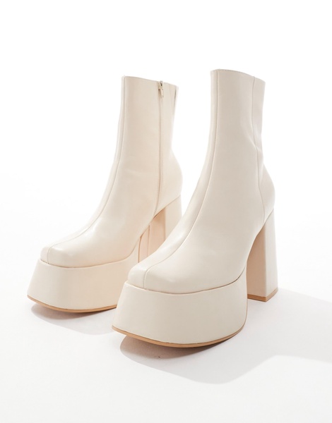 ASOS DESIGN extreme chunky heeled boots