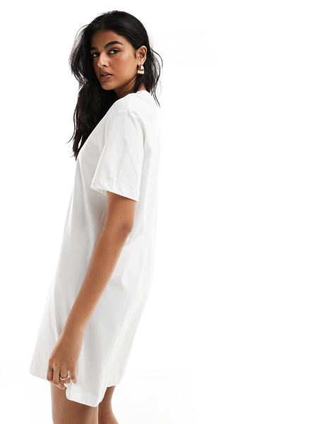 Nike Essential midi dress in white