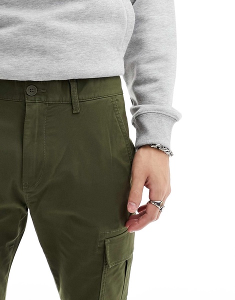 Tommy Jeans Austin lightweight cargo pants in olive green