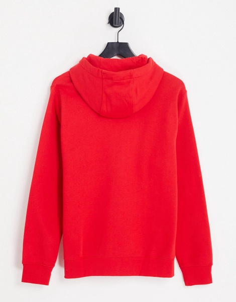 Nike Club Hoodie In Red