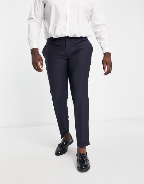 Twisted Tailor Plus buscot suit pants in navy