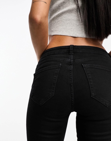 Mango skinny jeans in black