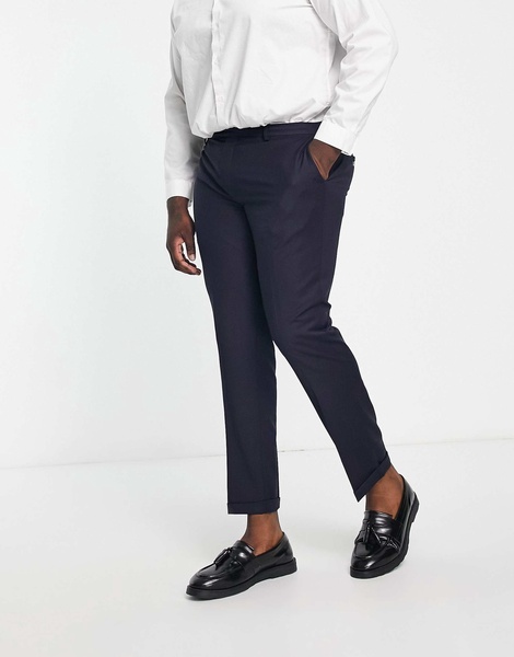 Twisted Tailor Plus buscot suit pants in navy