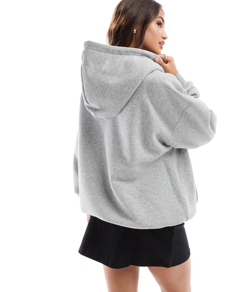 Cotton On classic hoodie in gray heather