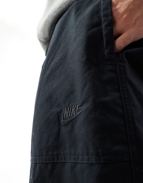 Nike Club woven Barcelona pants in black