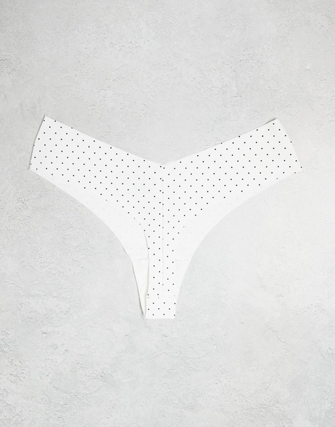 Cotton On invisible g string panty 4 pack polka dot mix