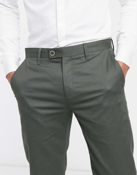 Ted Baker cliftro dyed cotton cropped pants