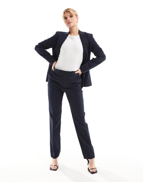 Mango suit blazer in navy