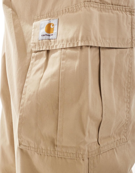 Carhartt WIP cole cargo pants in beige