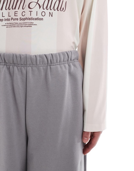 ASOS DESIGN balloon fit sweatpants in gray