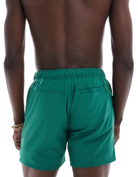 Cotton On stretch swim shorts in evergreen