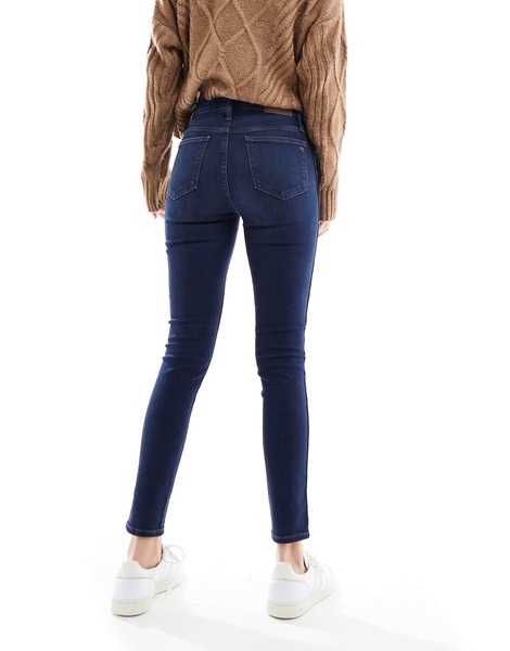 Madewell high rise skinny jeans in dark wash