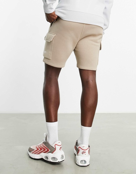 Marshall Artist siren cargo sweat shorts in beige