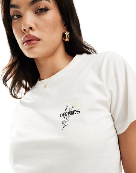 Dickies short sleeve Herndon t-shirt in cream